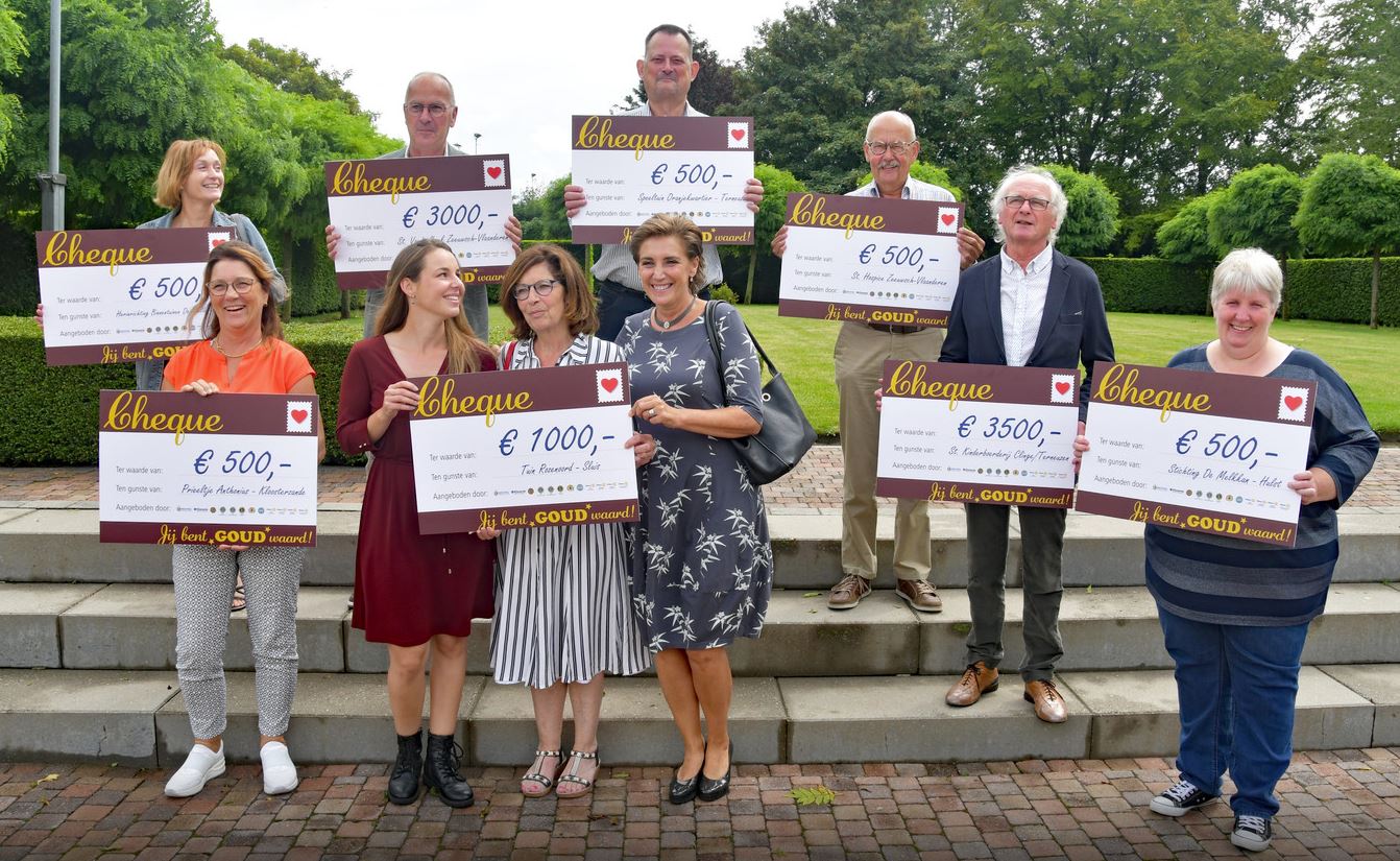 Cheques Jij bent goud waard!